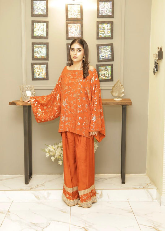 Terracotta With Kimono Cut